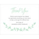 Laurel Thank You Flat Sympathy Cards Image 6 of 6